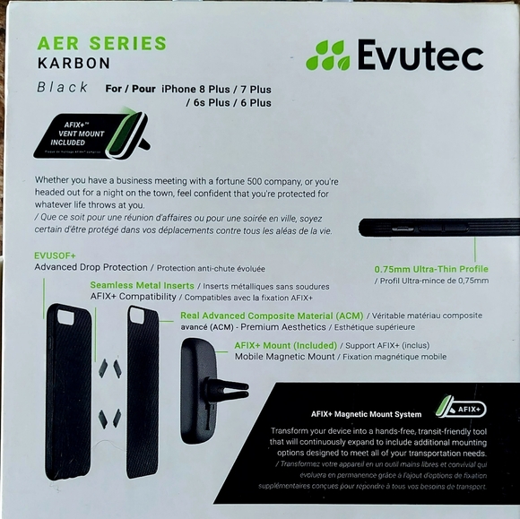 IPhone 8 phone plus case - BLACK - Picture 4 of 4